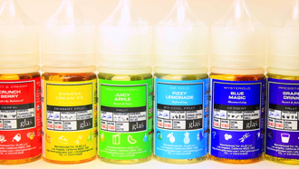 Glas Vapor Basix Series Nic Salts E-Liquid Line